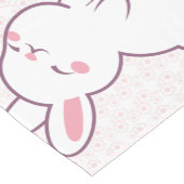 A Little Bunny Made of Feelings Kurzer Tischläufer (Ecke)