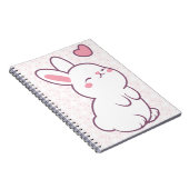 A Little Bunny Made of Feelings Notizblock (Rechte Seite)