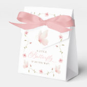 A Little Butterfly Baby Shower Favor Box Geschenkschachtel (Vorderseite)