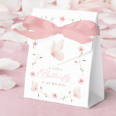 A Little Butterfly Baby Shower Favor Box Geschenkschachtel