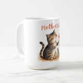 A Little Cat’s Gift for Mom Kaffeetasse (Vorderseite Links)