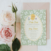 A little Chick is about to hatch Baby shower Einladung