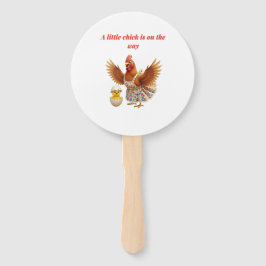 A little chick is on the way  fächer