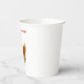 A little chick is on the way  pappbecher (Links)