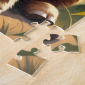 A little cow in a sunflower field puzzle (Seite)
