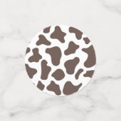 A Little Cowboy Cow Boy Rodeo Western Baby Shower Konfetti (Klein Vorderseite)