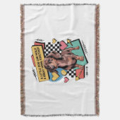 A Little Dog Can Hold A Great Home Together Decke (Vorderseite Vertikal)