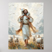 A Little Family, Digital Christian Art, Jesus Resc Poster (Vorne)