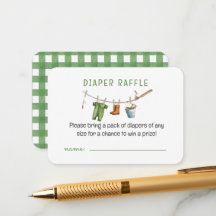 A Little Fisherman Baby Diaper Raffle