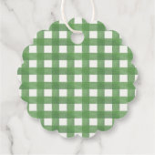 A Little Fisherman Baby Shower Geschenkanhänger (Rückseite)