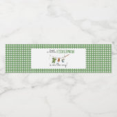 A Little Fisherman Baby Shower Wasserflaschenetikett (Einzelnes Label)