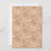 A Little Fun-Guy Mushroom Baby Shower Dankeskarte (Rückseite)