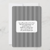 A little Gentleman Baby Shower Boy Einladung (Rückseite)