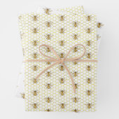 A little Honey Is On The Way Baby Shower Geschenkpapier Set (Beispiel)