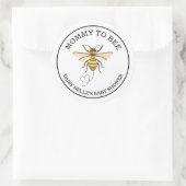 A little Honey Is On The Way Baby Shower Stickers (Tasche)