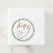 A Little Hunter Is On The Way Baby Shower Geschenkanhänger (Beispiel)