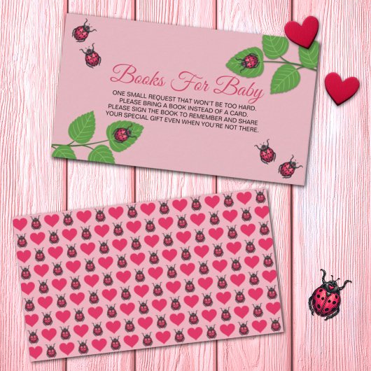 A Little Love Bug Ladybug Books For Baby Begleitkarte