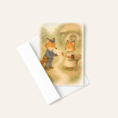 A Little Love Letter – Fox Mail Valentine Karte