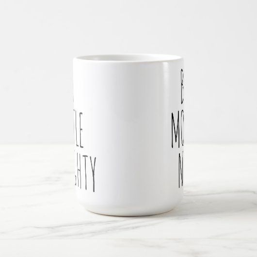 ‘A LITTLE NAUGHTY BUT MOSTLY NICE’ Customizable  Kaffeetasse (Mittel)