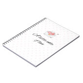 A Little Note of Love Notebook Notizblock (Linke Seite)