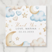 A little piece of heaven is on the way baby shower geschenkanhänger (Vorderseite)