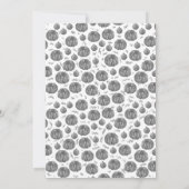 A little pumpkin arrived Birth Announcement Ankündigung (Rückseite)