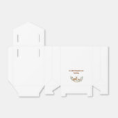 A Little Pumpkin is on the Way" Baby Bib Geschenkschachtel (Ungefaltet)