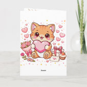 A Little Pumpkin Is on the Way Baby Shower Card  Karte (Rückseite)