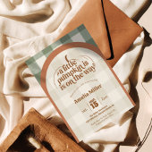 A Little Pumpkin Is On The Way Fall Baby Shower Einladung