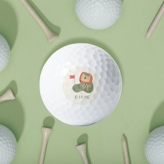 A Little Putter Golf Baby Shower Favor Preppy Boy Golfball