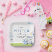 A Little Putter Golf Baby Shower Pappteller (Party)
