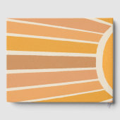 A Little ray of Sunshine Baby Shower Gästebuch (Rückseite)