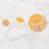 A Little ray of Sunshine Baby Shower Konfetti (Vorderseiten)