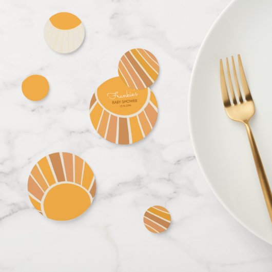 A Little ray of Sunshine Baby Shower Konfetti (Gruppe)