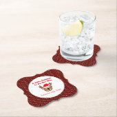 A Little Reindeer Is On The Way Untersetzer (Vor Ort)