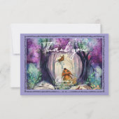 A Little Seed of Love Storybook Baby shower Dankeskarte (Vorderseite)