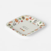 A Little Sprout Is On the Way Baby Shower Pappteller (Gewinkelt)