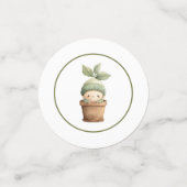 A Little Sprout on the Way Table Konfetti (Klein Vorderseite)