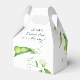 A Little Sweet Pea Is On The Way Baby Shower Geschenkschachtel