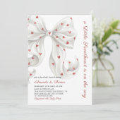 A Little sweetheart Gender Neutral Baby Shower Einladung (Stehend Vorderseite)