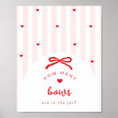 A Little Sweetheart How many Bows game Poster (Vorne)