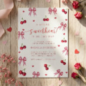 A Little Sweetheart Valentine Baby Shower Einladung