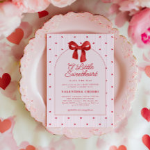 A Little Sweetheart Valentine Coquette Baby Shower