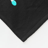 A Little Who Is Due Funny Christmas Pregnancy Anno Fleecedecke (Ecke)