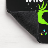 A Little Who Is Due Funny Christmas Pregnancy Anno Mousepad (Ecke)