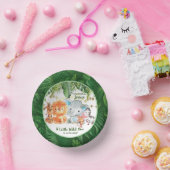 A Little Wild One Is On the Way Pappteller (Party)