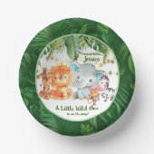 A Little Wild One Is On the Way Pappteller (Vorderseite)