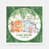 A Little Wild One Is On the Way Serviette (Vorderseite)