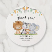 A Little Wild One Safari Animals Geschenkanhänger (Vorderseite)