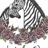 A Little Wild One Soft Gothic Zebra Baby Shower Einladung